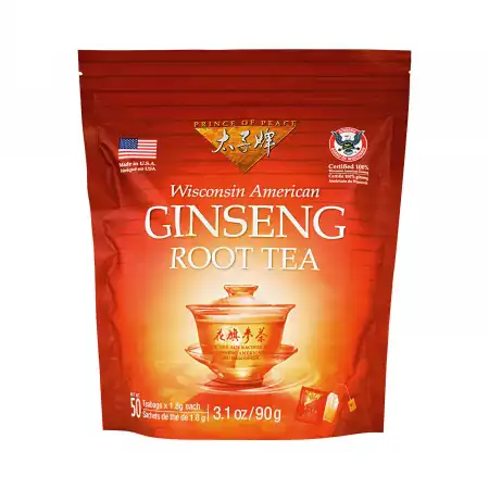 美国太子牌 原枝花旗参茶 50pcs/90g