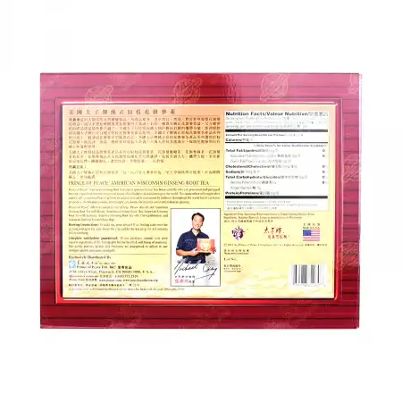 美国太子牌 原枝花旗参茶 60pcs/108g