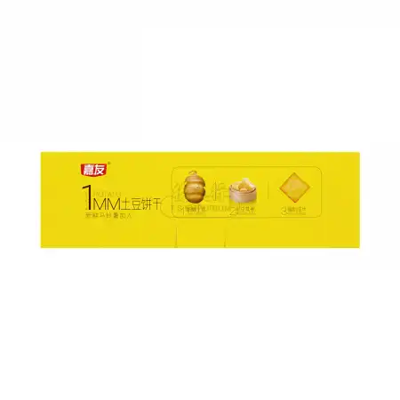 嘉友 1MM 薄脆土豆饼干 魅力黑胡椒味 180g