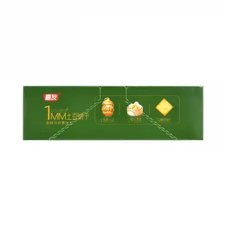 嘉友 1MM 薄脆土豆饼干 青瓜芥末味 180g