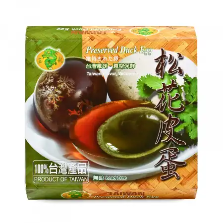 台湾玉龙 松花溏心皮蛋 4pcs