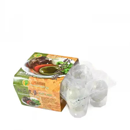 台湾玉龙 松花溏心皮蛋 4pcs