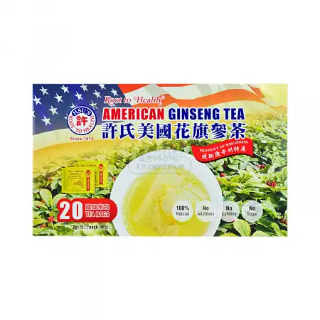 美国许氏 花旗参茶 20pcs/40g