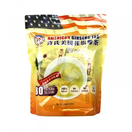 美国许氏 花旗参茶 80pcs/160g