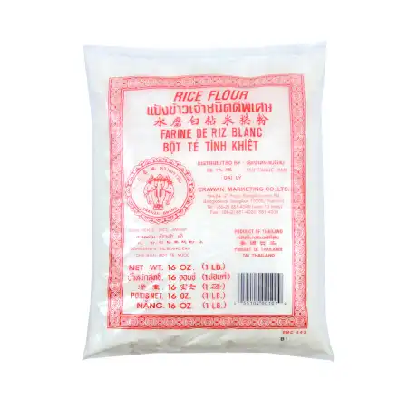 泰国三象牌 水磨白粘米粉 16oz