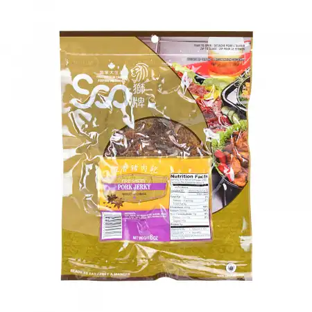 SOO Five Spices Pork Jerky 6oz 