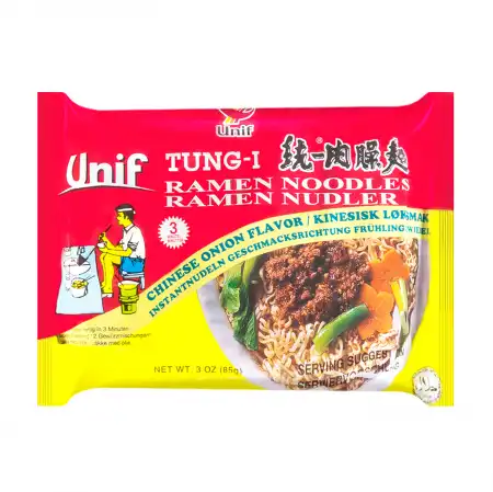 Tung-I Ramen Noodles Chinese Onion Flavor 85g
