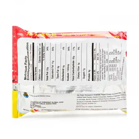 Tung-I Ramen Noodles Chinese Onion Flavor 85g