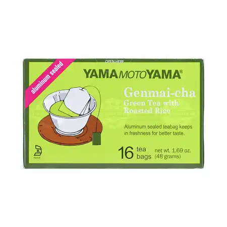 YAMAMOTOYAMA Genmai-cha Green Tea with Roasted Rice 48g (16 Tea