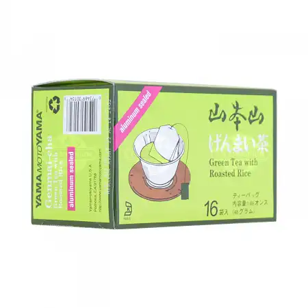 美国山本山 玄米茶 48g (16包)