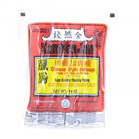 美国金然栈 腊肠 瘦肉加鸡肉 14oz