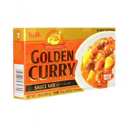 日本S&B 金牌咖喱砖块(小辣) 220g