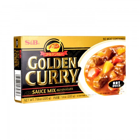 S&B GOLDEN CURRY Sauce Mix (HOT) 220g - Tak Shing Hong