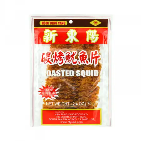 HSIN TUNG YANG Fried Roasted Squid 70g 