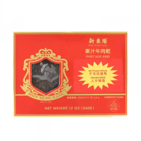 台湾新东阳 牛肉干 果汁味 340g