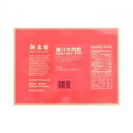 台湾新东阳 牛肉干 果汁味 340g