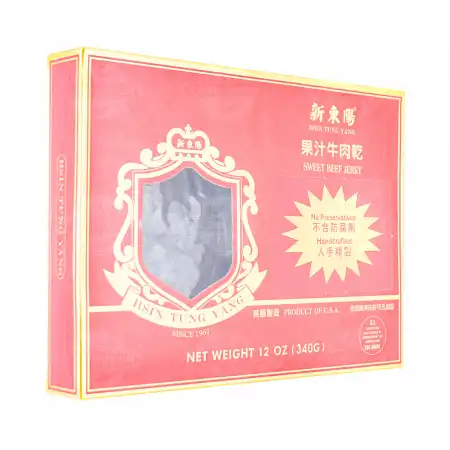 台湾新东阳 牛肉干 果汁味 340g
