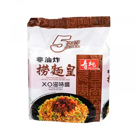 香港寿桃 捞面皇 XO滋味酱 5pcs/450g