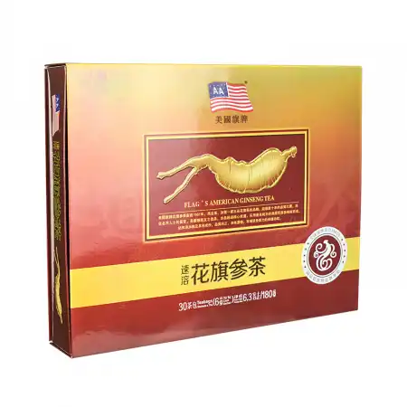 美国旗牌 速溶花旗参茶 30包入/180g