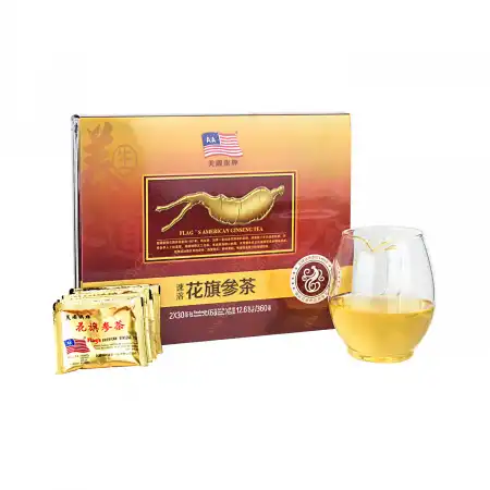 美国旗牌 速溶花旗参茶 60包入/360g