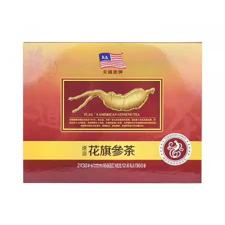 美国旗牌 速溶花旗参茶 60包入/360g