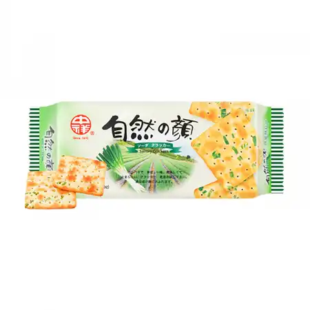 台湾中祥 蔬菜苏打饼 120g 