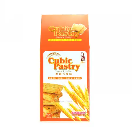 台湾老杨 方块酥三合一口味 (麦纤/芝麻/杏仁) 450g