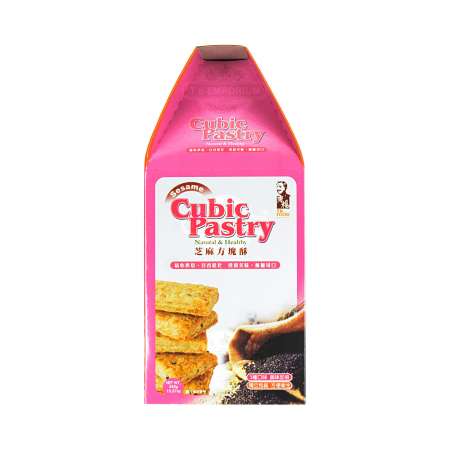 TK FOOD 3in1 Cubic Pastry (Wheat/Sesame/Almond) Layers 450g