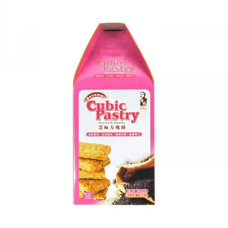 台湾老杨 方块酥三合一口味 (麦纤/芝麻/杏仁) 450g