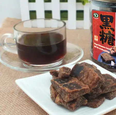 台湾绿得制果 一番特选 手作黑糖(老姜) 300g