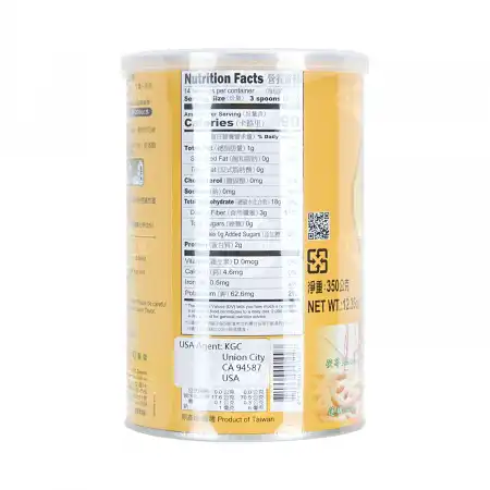 台湾金芗园 山药四神种子粉 350g