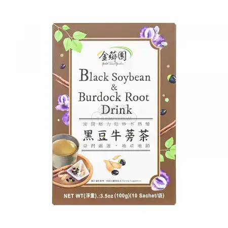 台湾金芗园 黑豆牛蒡茶 10pcs/100g 【密闭压力焙炒不热燥】