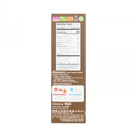 台湾金芗园 黑豆牛蒡茶 10pcs/100g 【密闭压力焙炒不热燥】