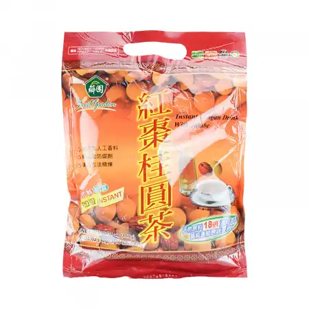 台湾芗园 红枣桂圆茶 即溶晶粒冲调饮品 18pcs/180g【冷热皆宜】