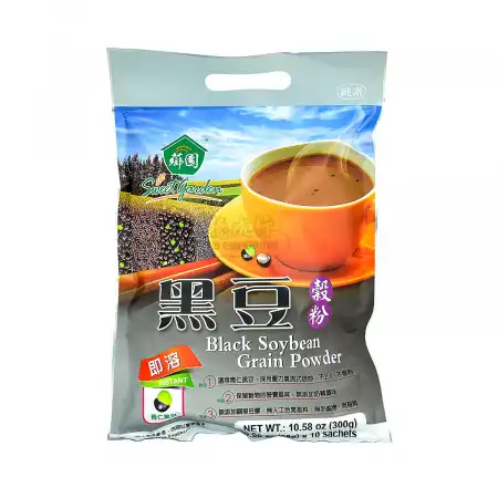 台湾芗园 即溶黑豆谷粉 10pcs/300g