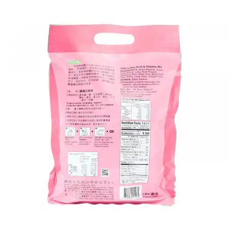 台湾芗园 莲藕芝麻煳10包入/300g