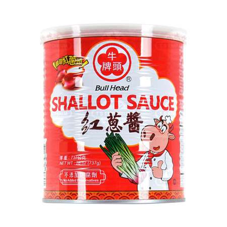 Bull Head Shallot Sauce Big Size 737 g