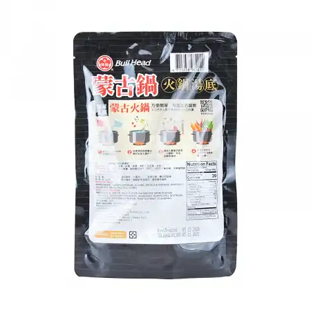 BULL HEAD Mongolian Hot Pot Soup Base 270g