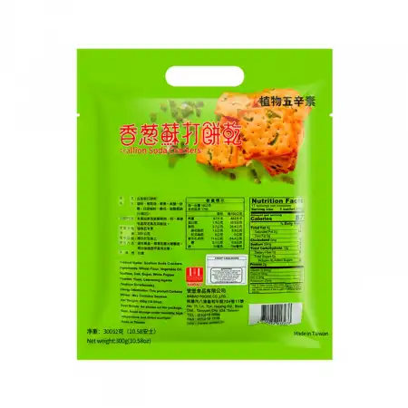 ANBAO Scallion Soda Crackers 300g