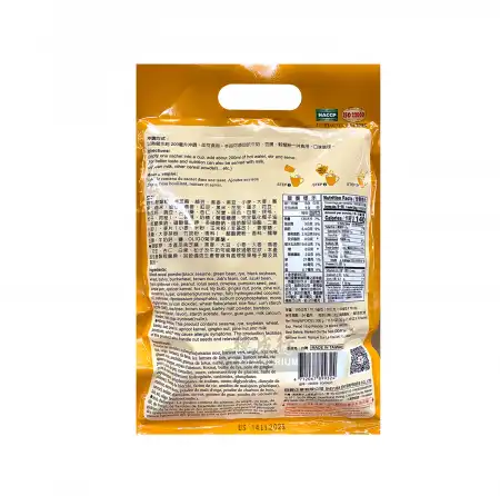 台湾乡味 五谷黑麦片 10包入/300g