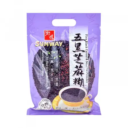 SUNWAY Five Black Cereal & Sesame Powder 10sachets/300g - Tak