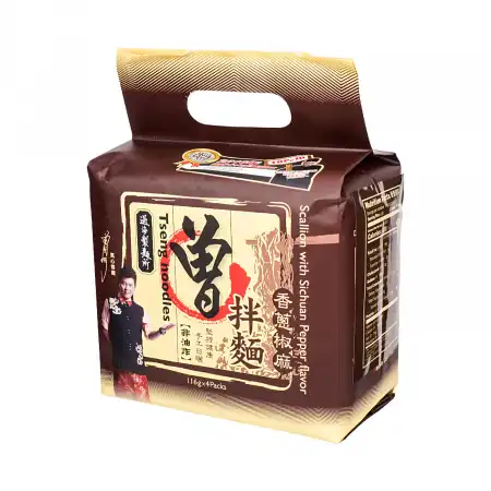 台湾曾 香葱椒麻拌面 4包入/464g