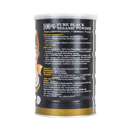 YOUJICHUFANG 100% Pure Black Sesame Powder 500g - Tak Shing Hong