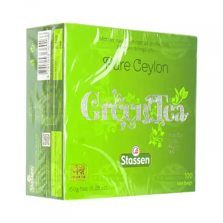 斯里兰卡司迪生 锡兰绿茶 100包入/150g
