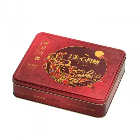 香港美心 双黄莲蓉月饼 4pcs/740g