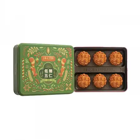 香港美心 低糖五仁月饼 6pcs/480g