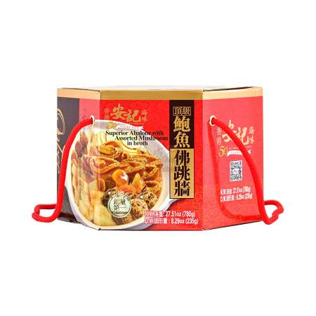 ONKEE Superior Abalone with Assorted Mushroom In Broth 780g - Tak