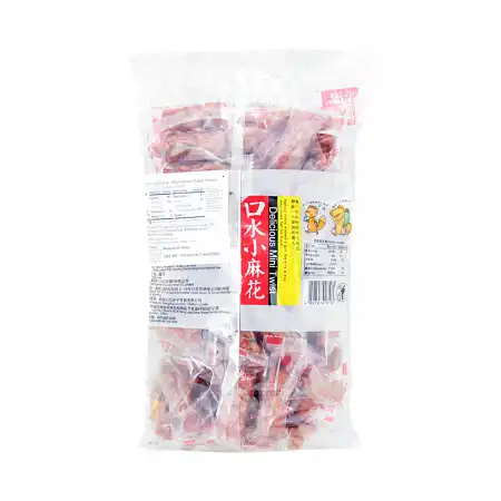 乐滋 口水小麻花 黑糖口味 500g