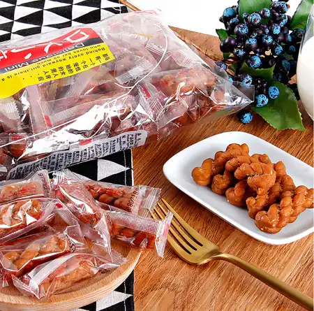 乐滋 口水小麻花 黑糖口味 500g