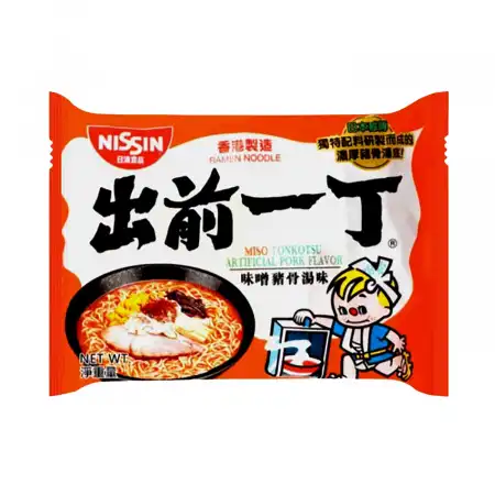 日清 出前一丁 味噌猪骨汤味 100g